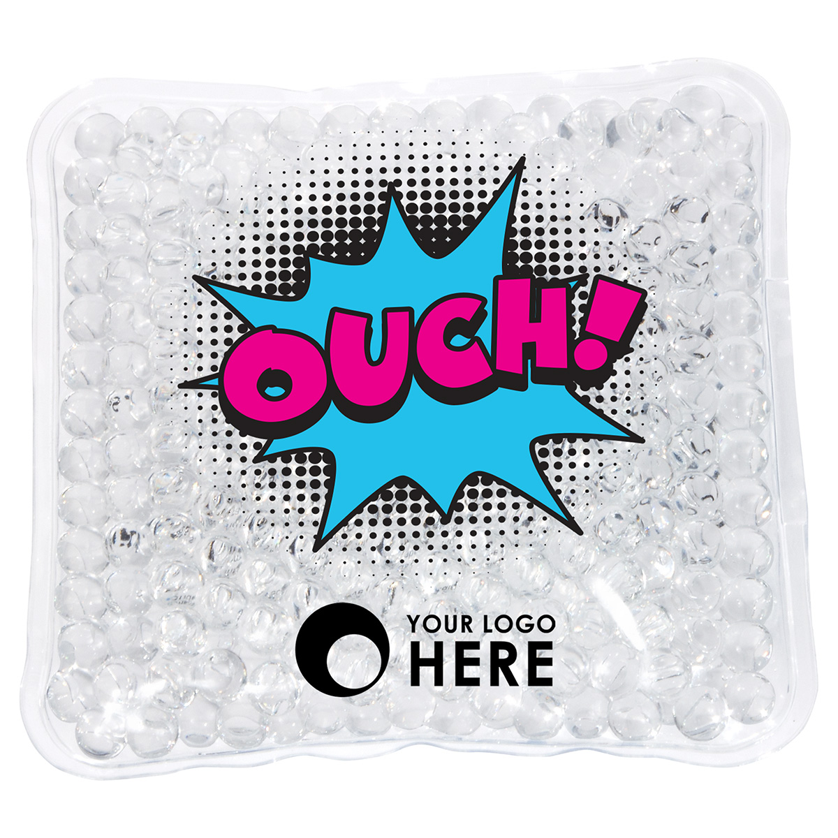 Ouch! Square Aqua Pearls™ Hot/Cold Pack 1