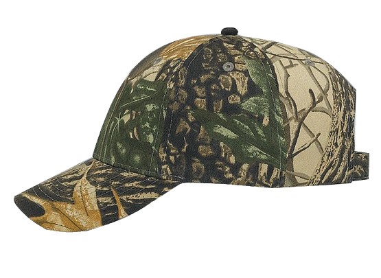 OTTO CAP® Camouflage 6 Panel Low Profile Baseball Cap 4