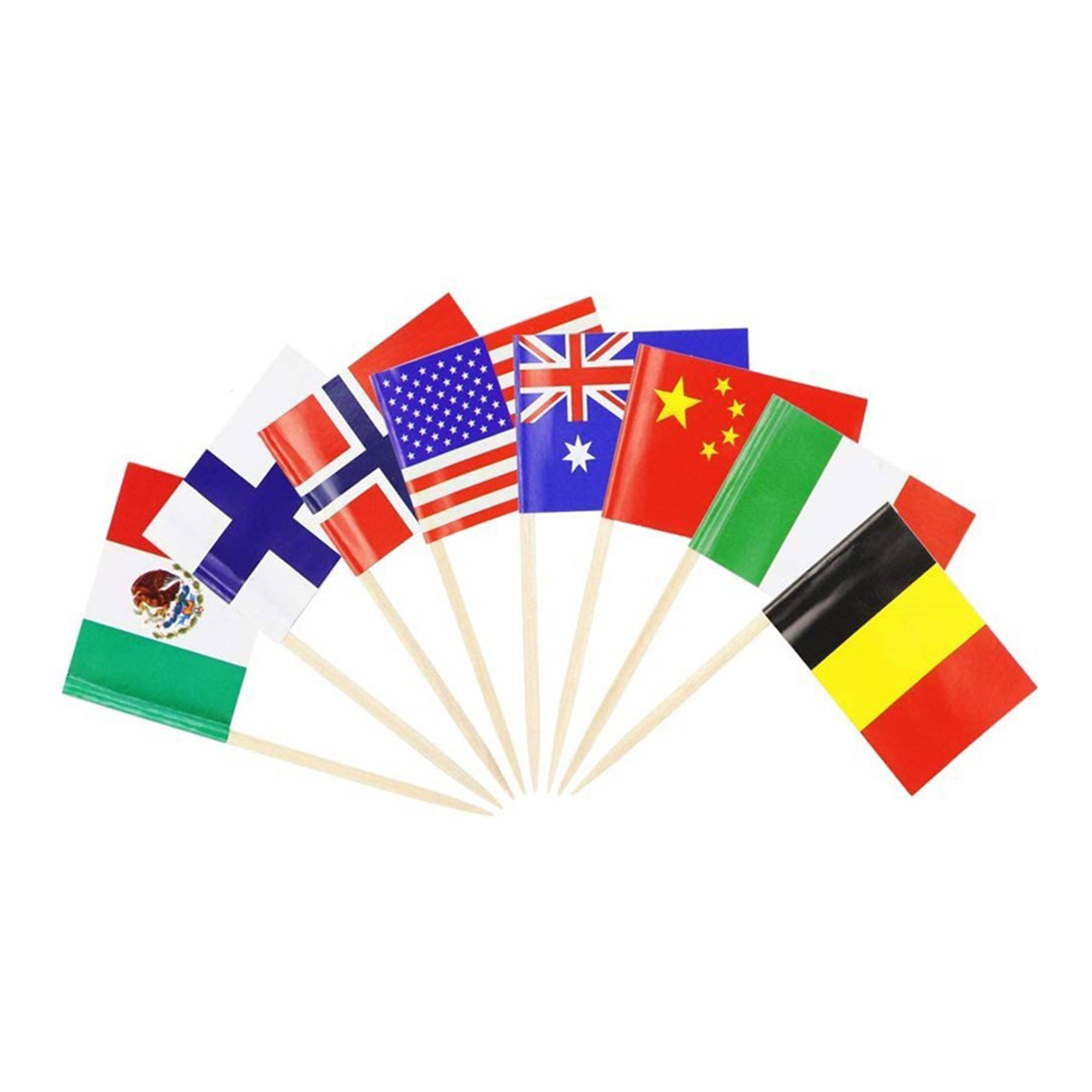 Custom Full Color Toothpick Flag 3