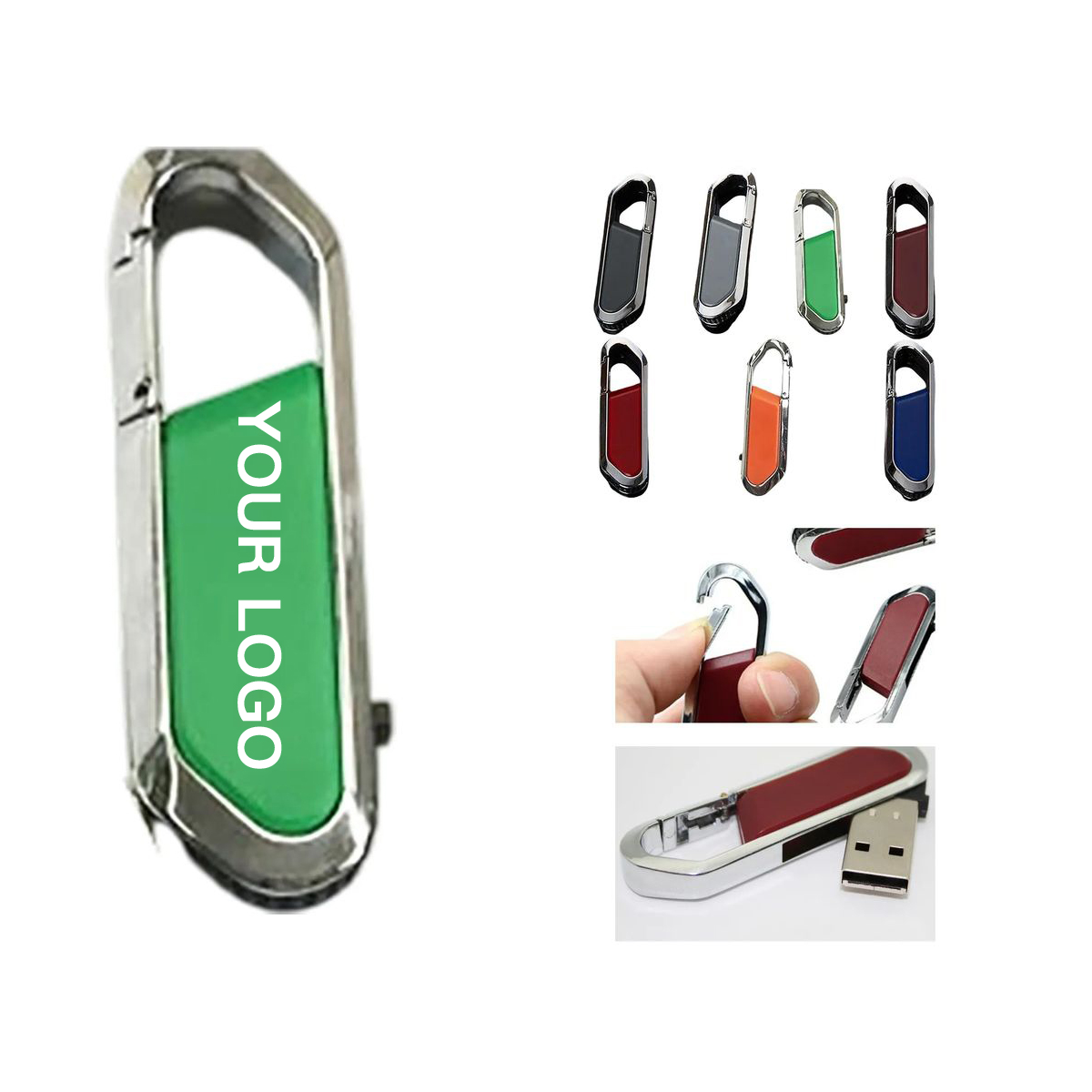 Portable USB Drive with Phone Stand 5