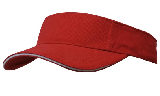 Brushed Heavy Cotton Visor 16