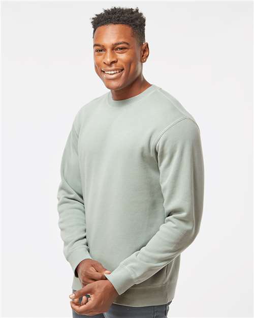 Unisex Midweight Pigment-Dyed Crewneck Sweatshirt - PRM3500 144