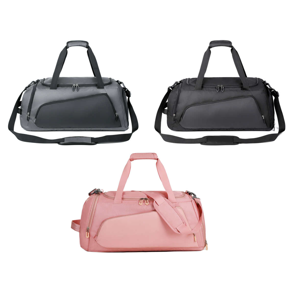 7L Multi-Functional Gym Duffel Bag with Shoe Compartment 4