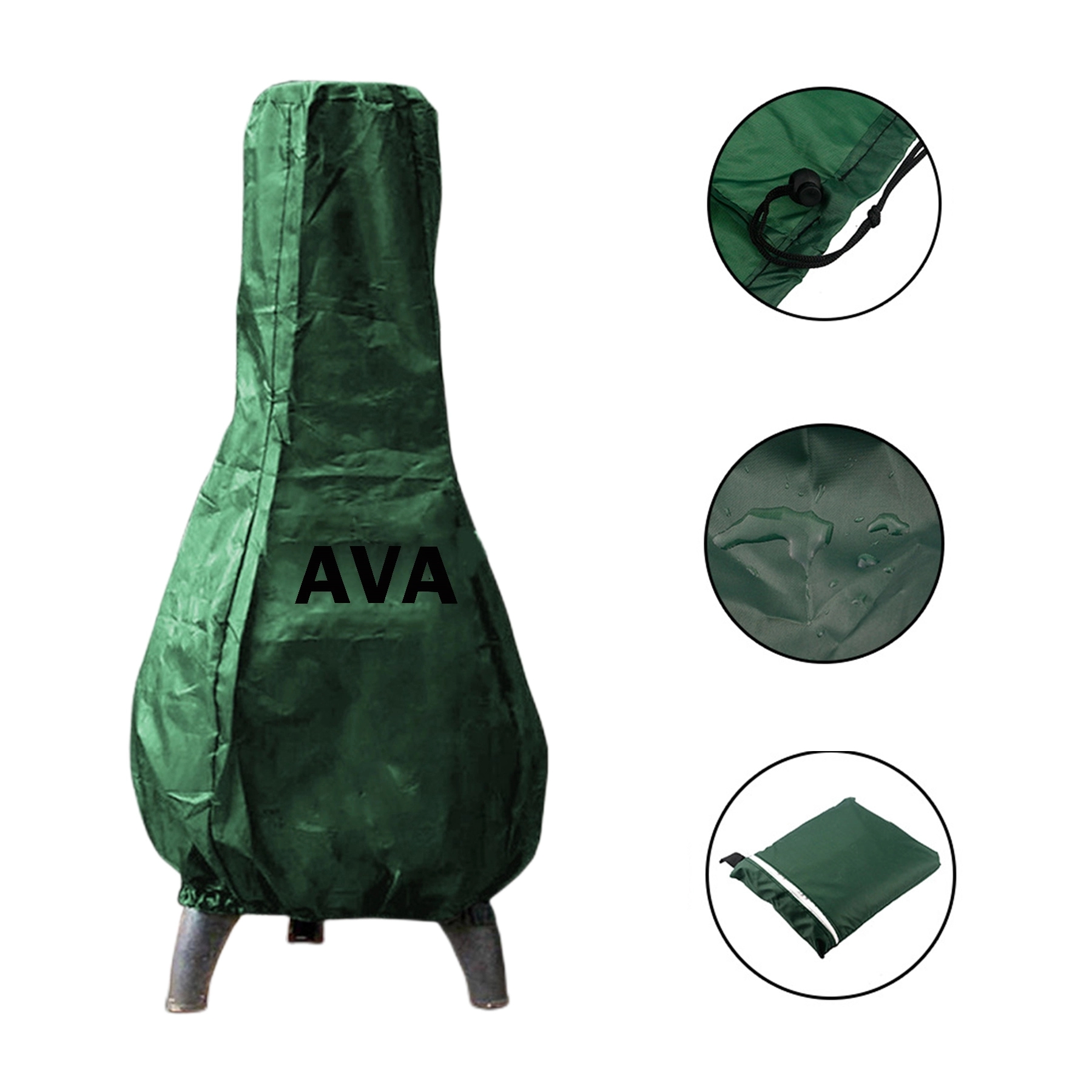 Outdoor Fireplace Cover 2