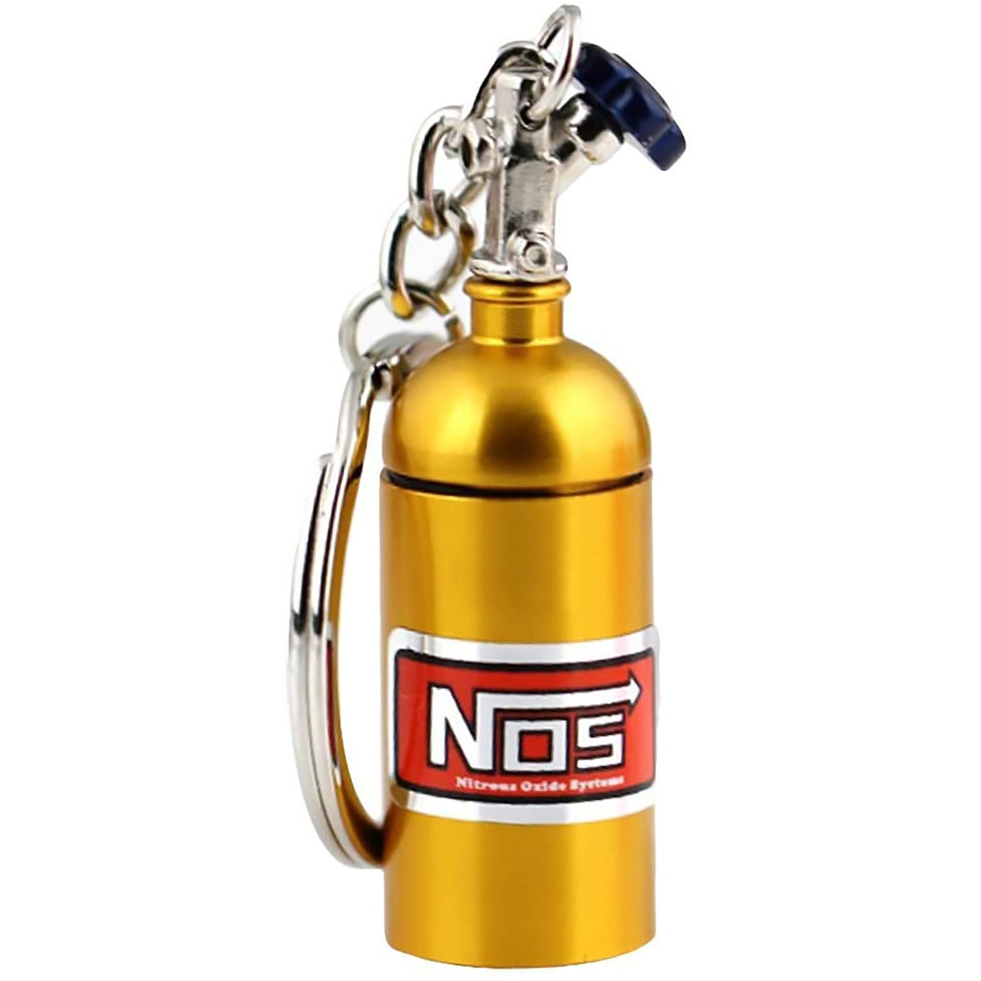 Keychain Metal Pill Bottle with Keyring 5