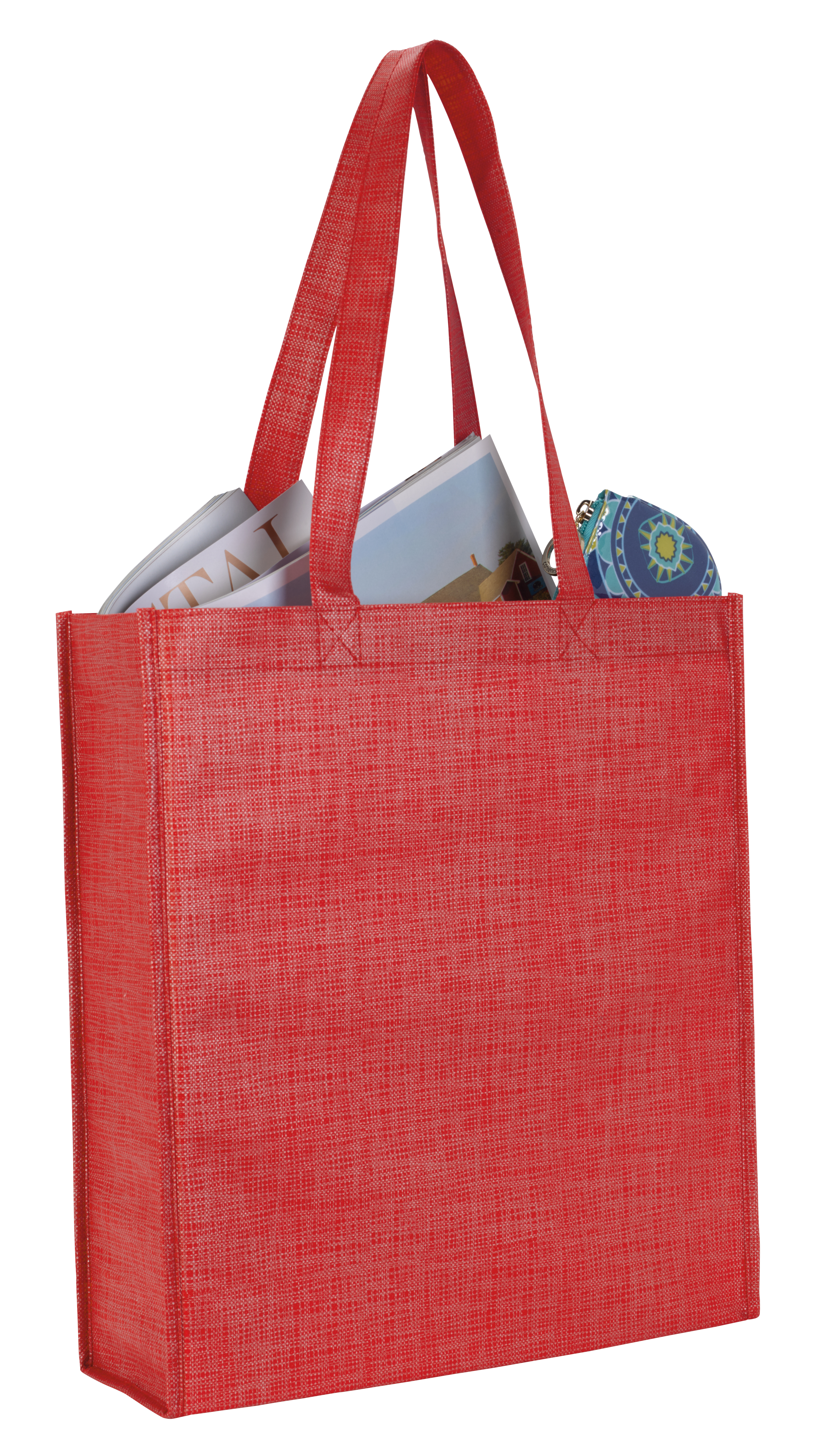 Good Value™ Non-Woven Shimmer Tote 12