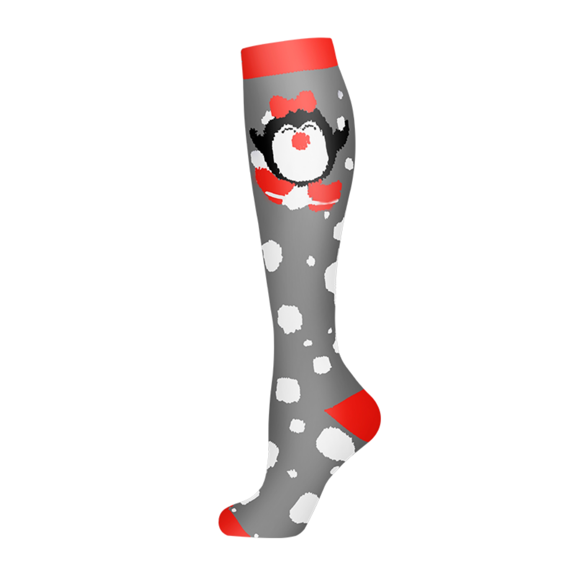 Christmas Knit Compression Socks Over The Knee High 9