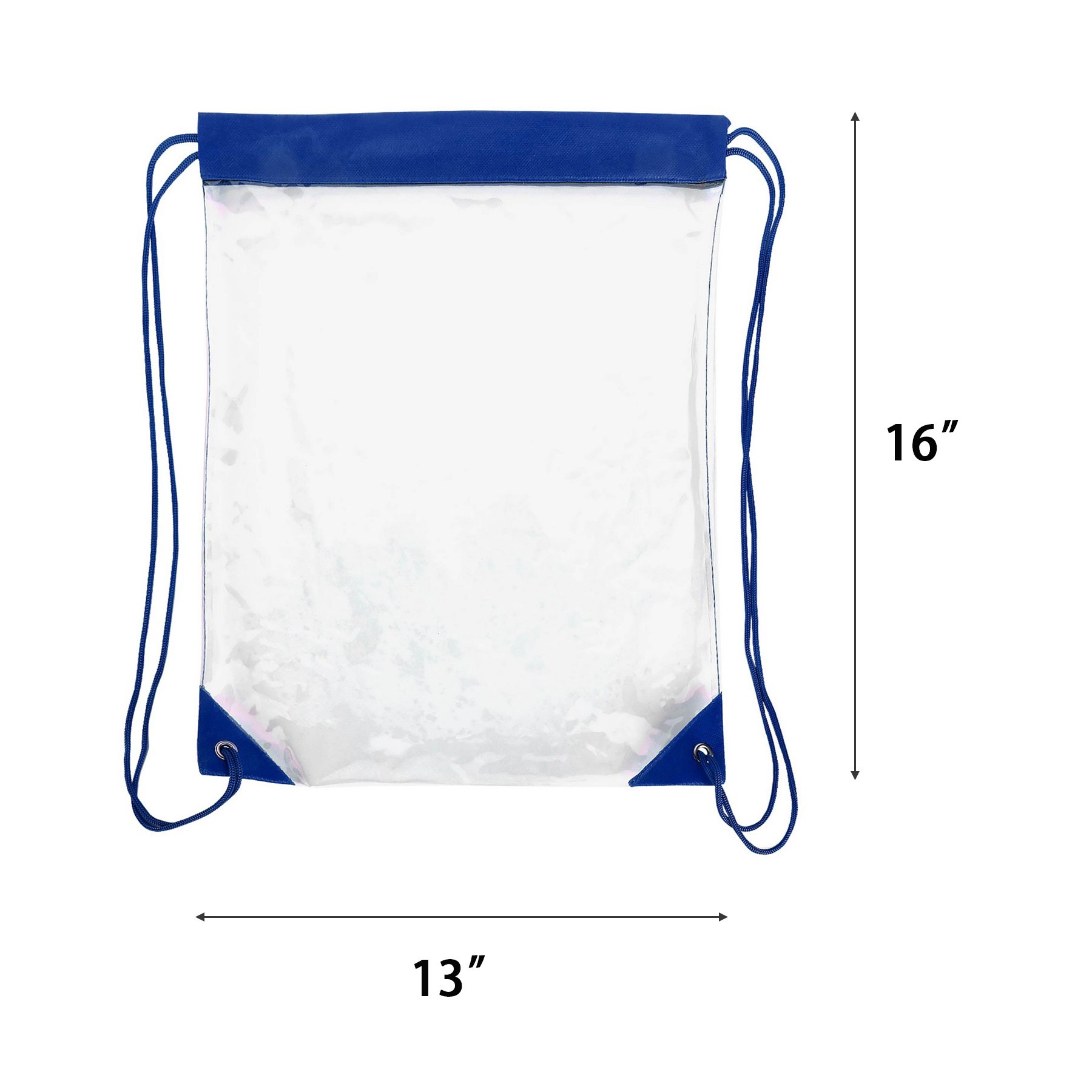 Clear Stadium Drawstring Backpack 3