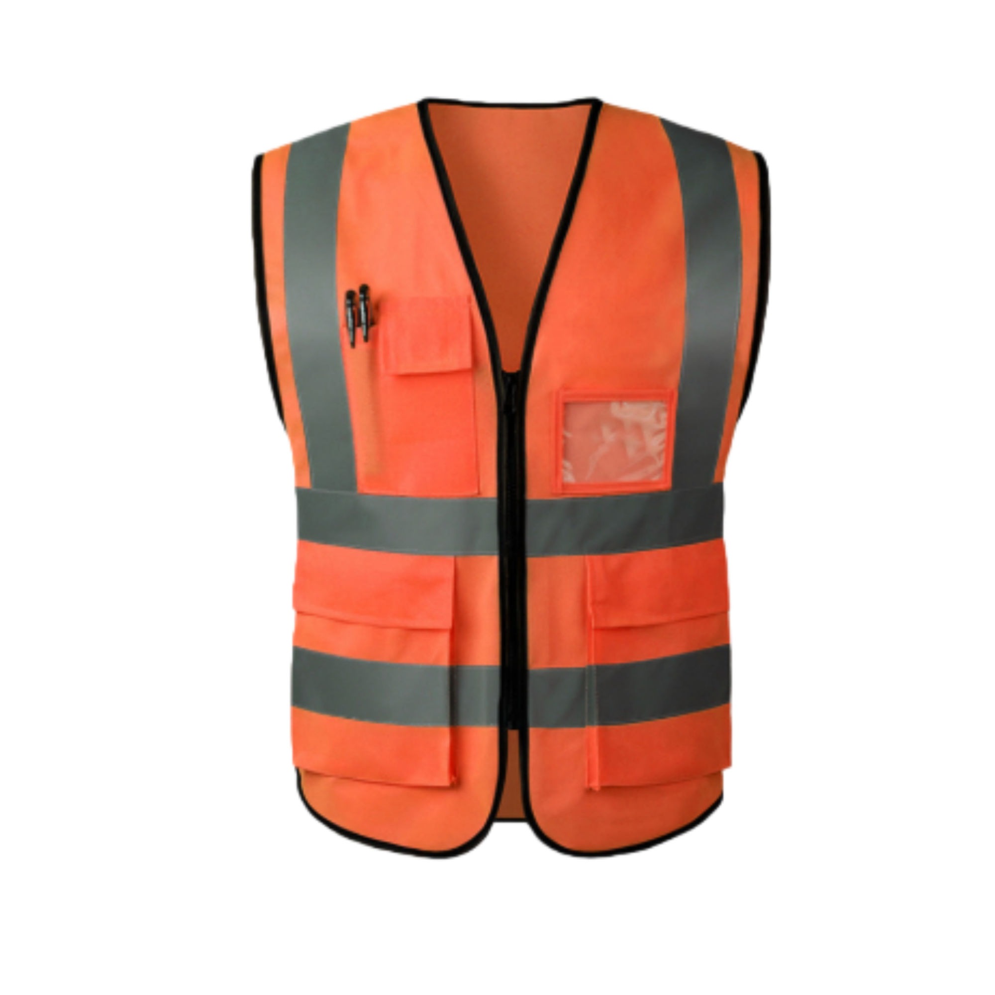 Safety Vest For Men Women With Pockets And Zipper 4