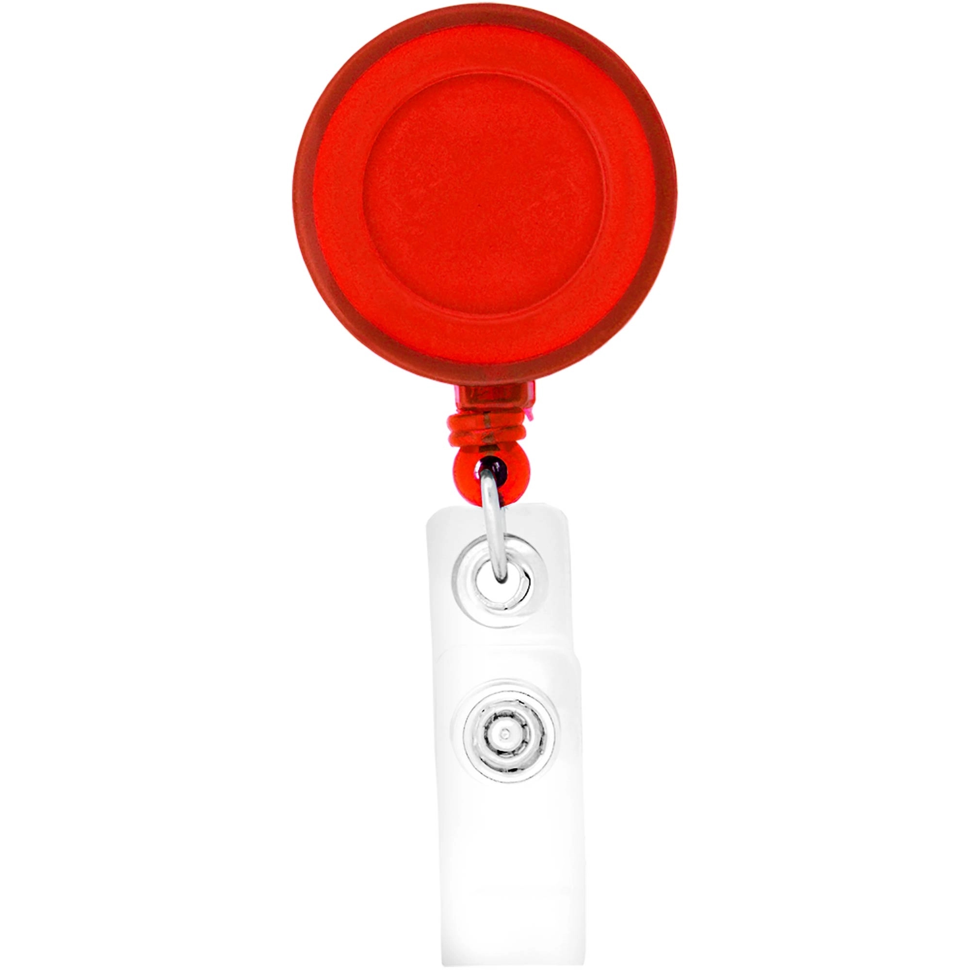 Round-Shaped Retractable Badge Holder 12