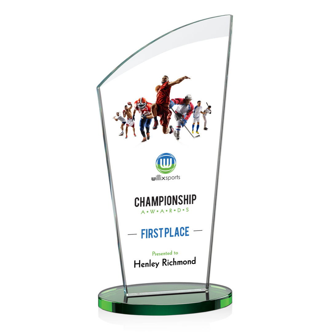 Tomkins VividPrint™ Award - Green 5