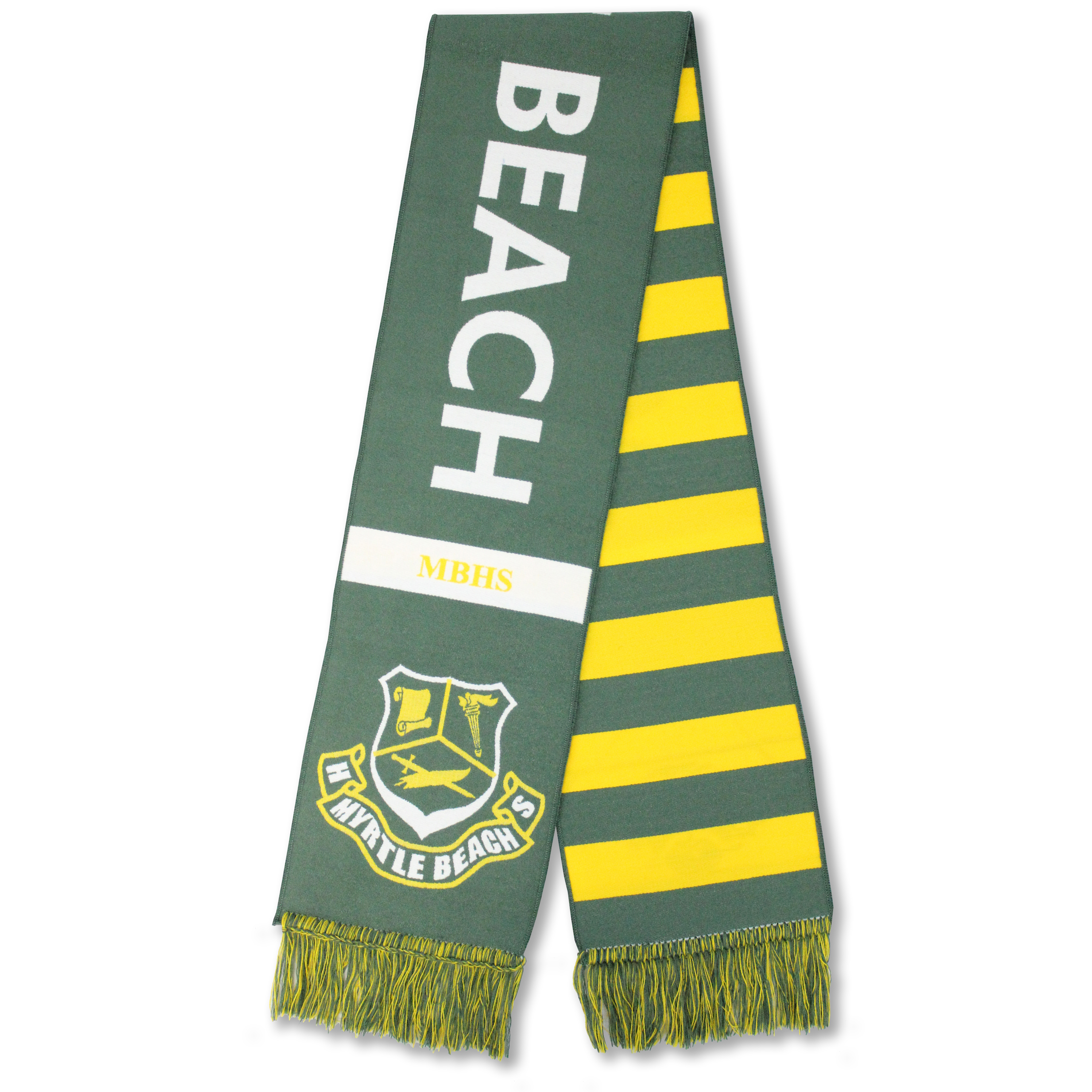 Woven Stadium Scarf High Definition 57" x 7.75"; 2 Sided