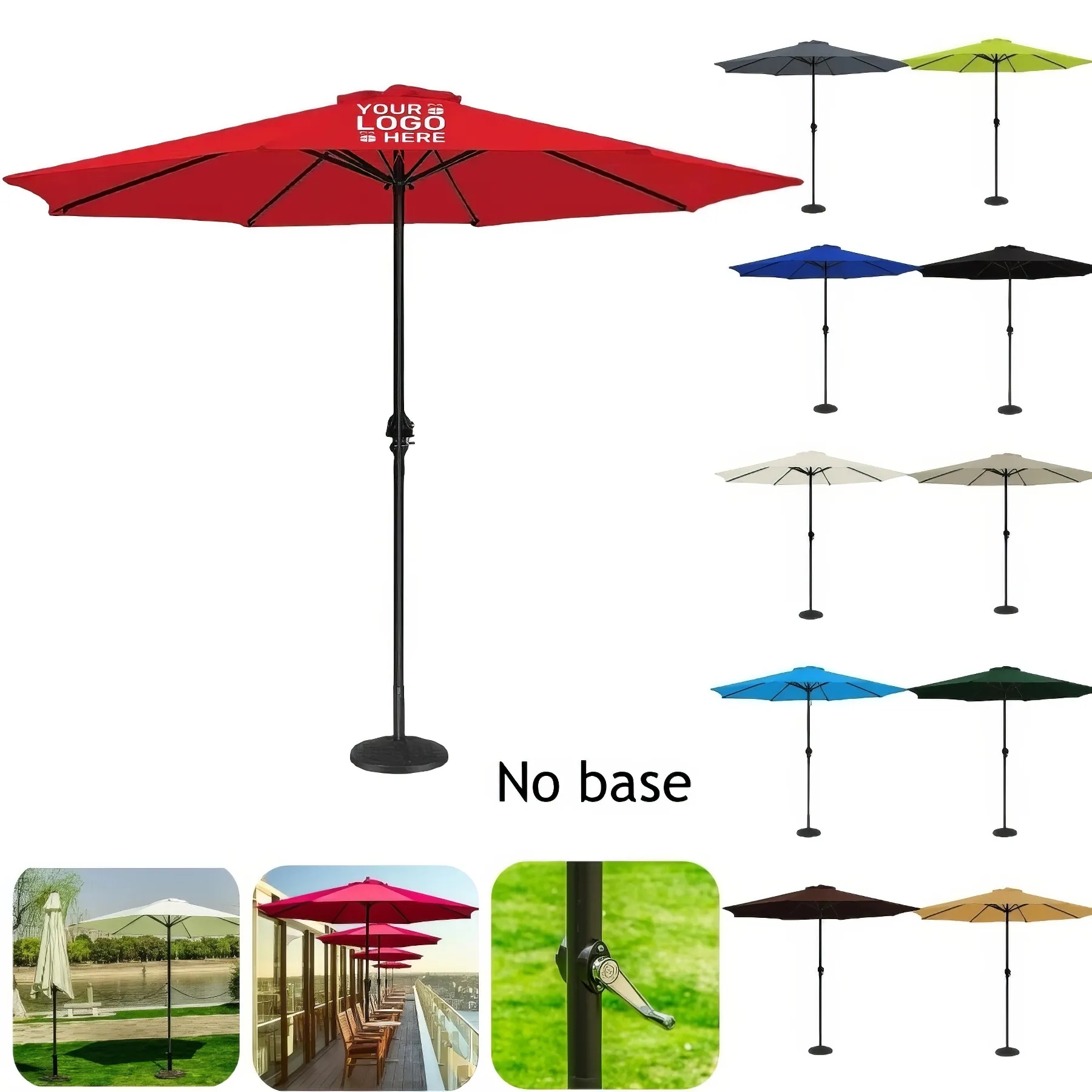 Premium Outdoor Portable Shade Umbrella 2