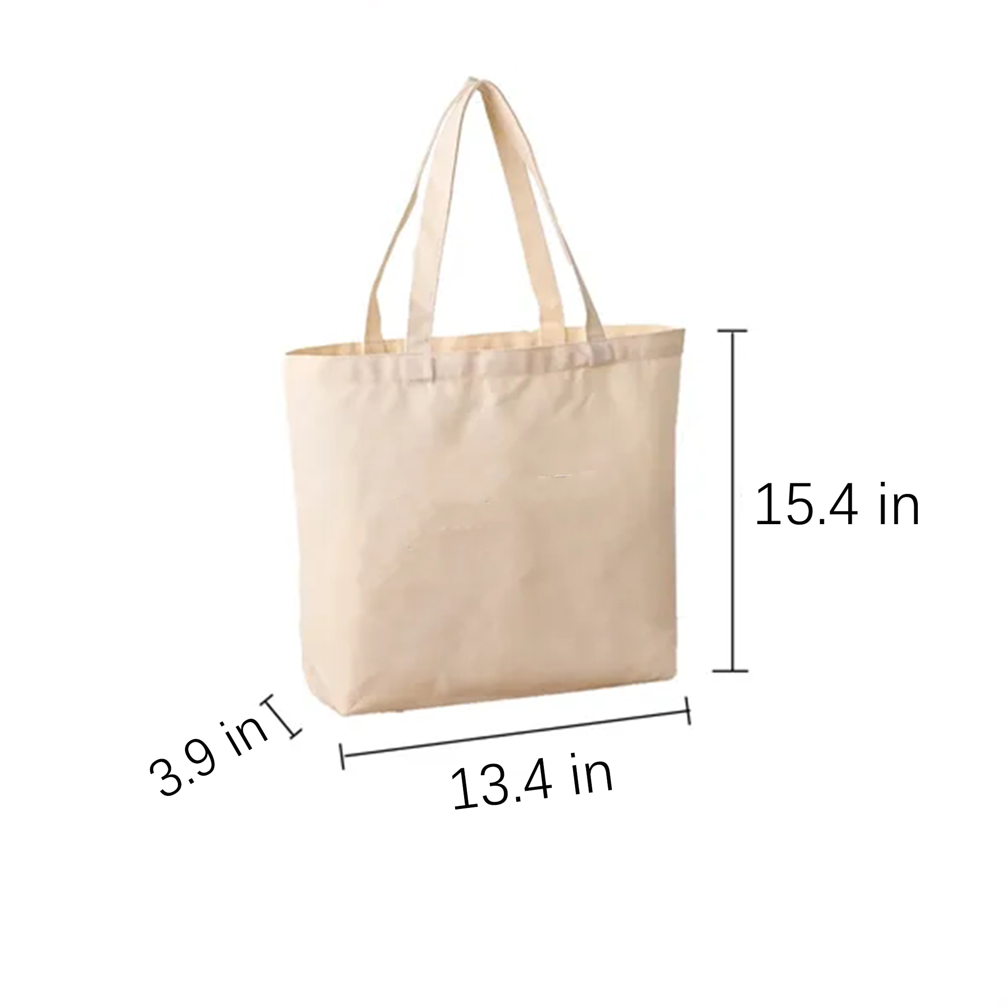 Eco Friendly Canvas Grocery Bag, custom tote bag with logo imprint 2