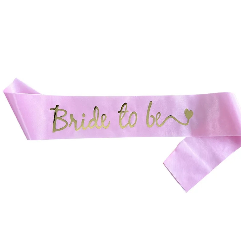 Satin Pageant Sash 63x3.7 Inch Elegant Soft Design 4