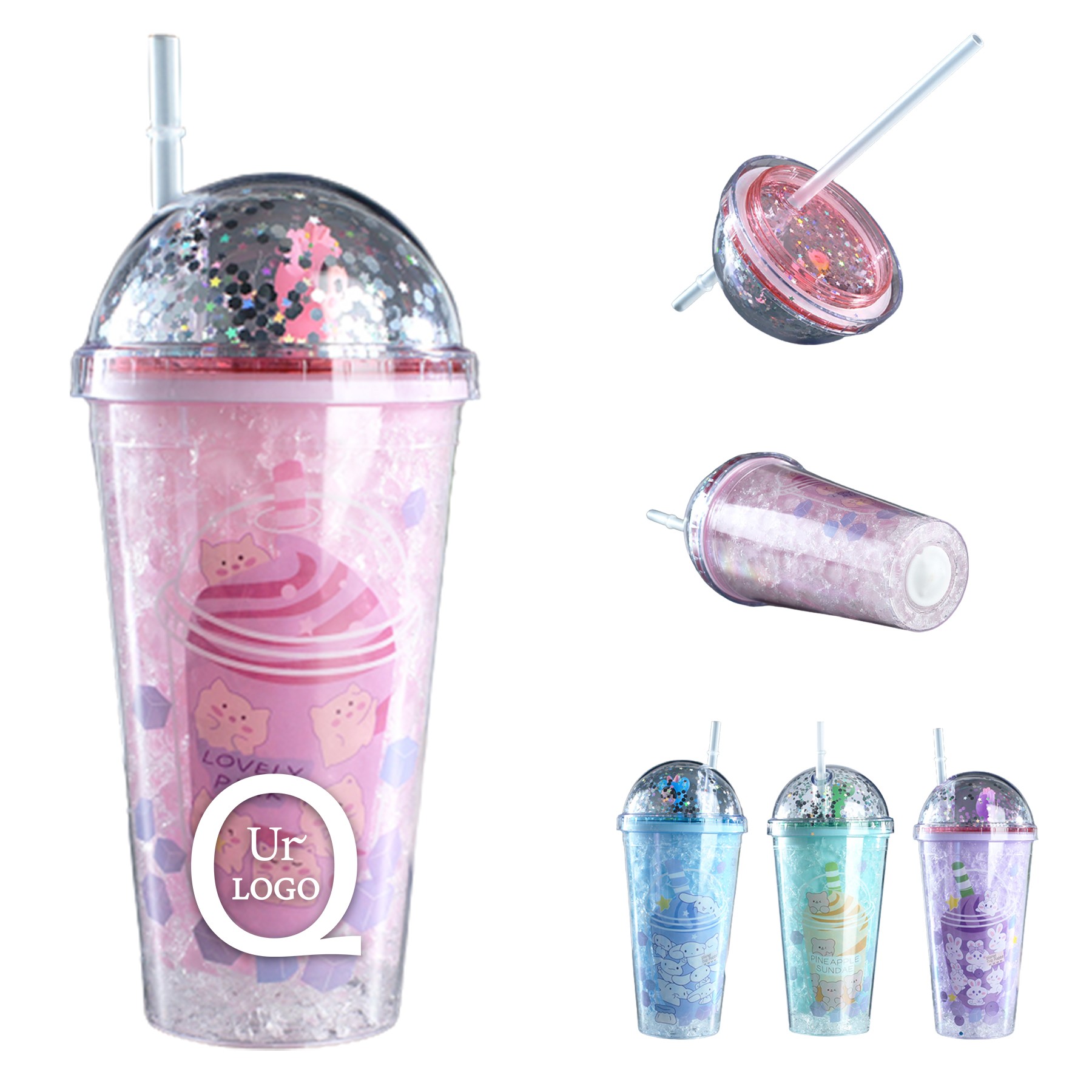 Cartoon Space Luminous Cup(15.2Oz)
