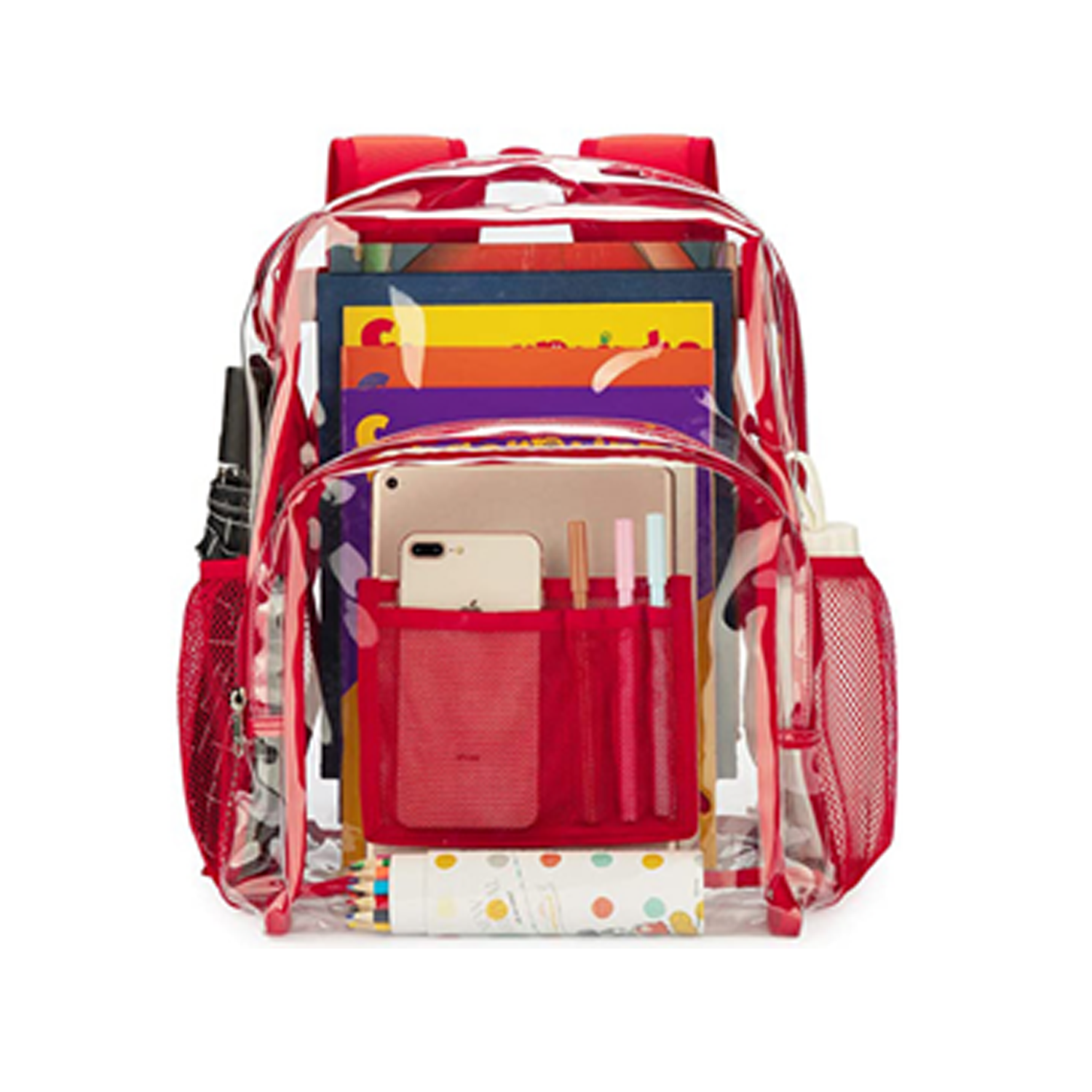 Clear PVC School Backpack 4