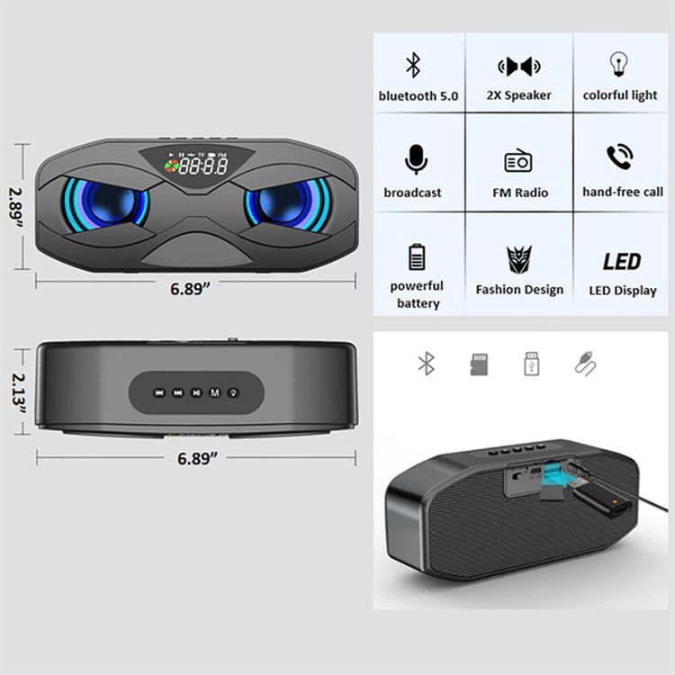 Wireless Bluetooth Speaker with FM Radio 1