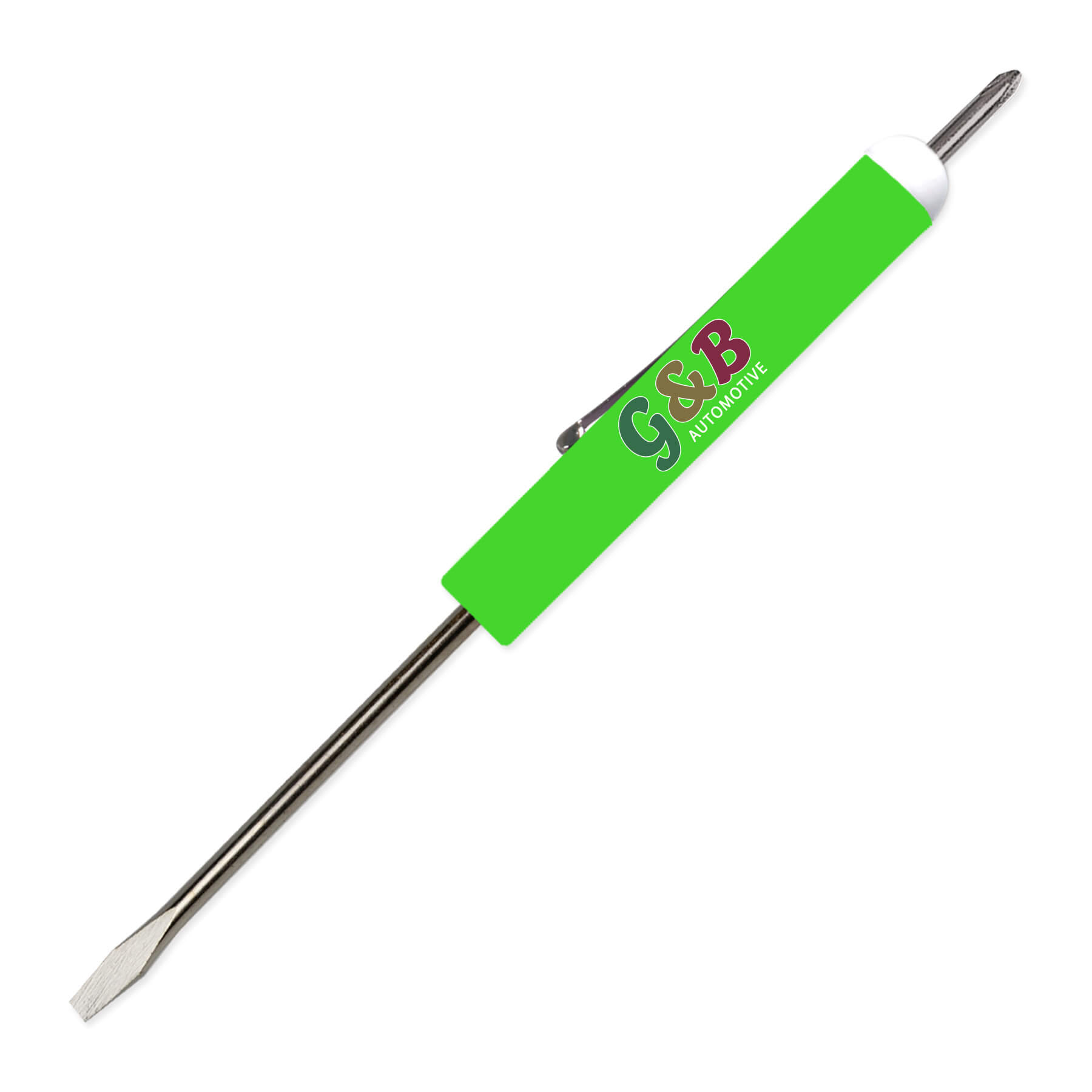 Pocket Screwdriver 1/8" Flat Tip Blade + #0 Phillips Top 36