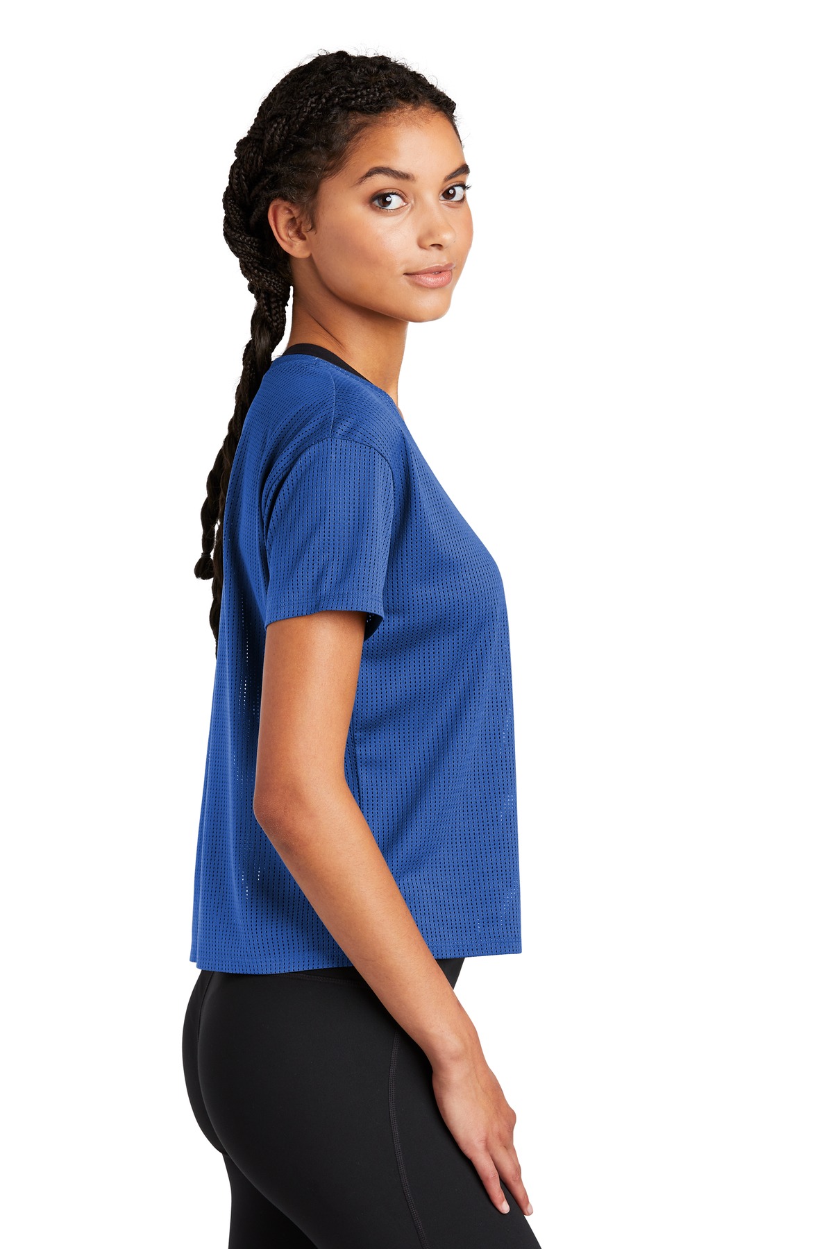 Sport-Tek Women's PosiCharge Draft Crop Tee. LST411 9