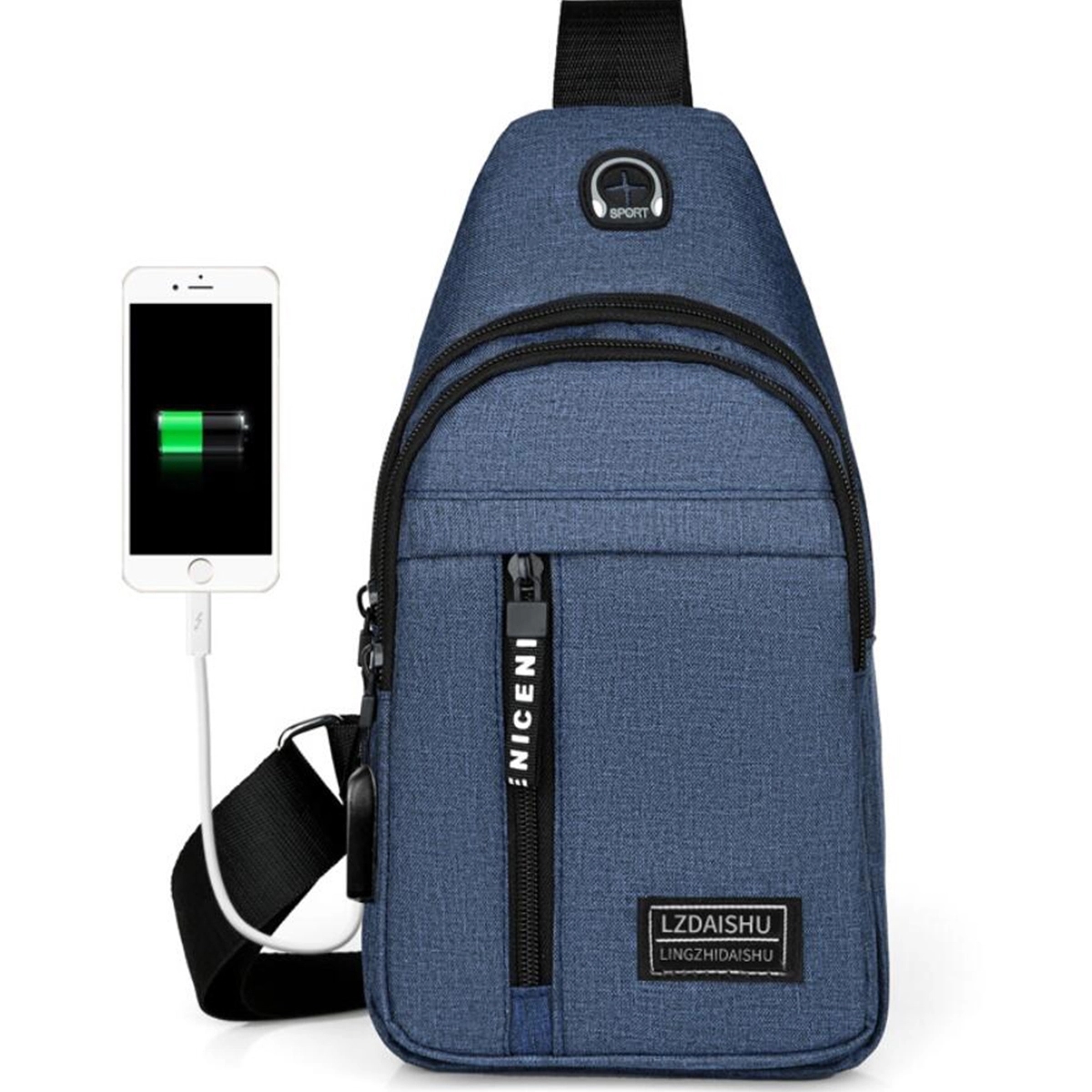 Crossbody Chest Shoulder Small Sling Bag 2