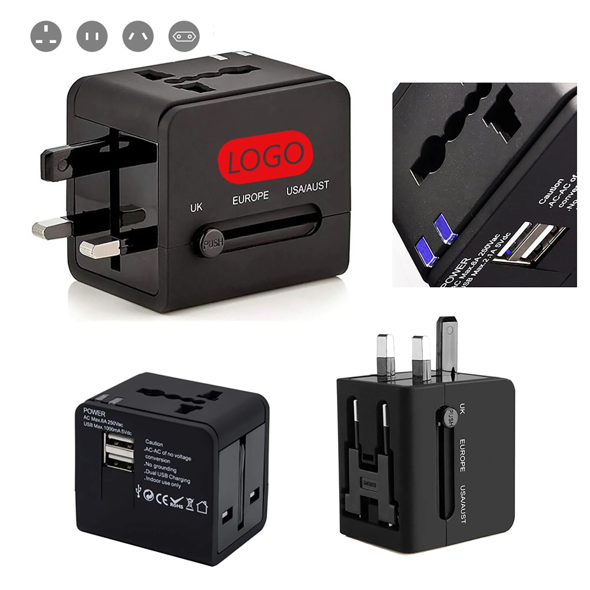 Multi-Function Universal Adapter Plug 2