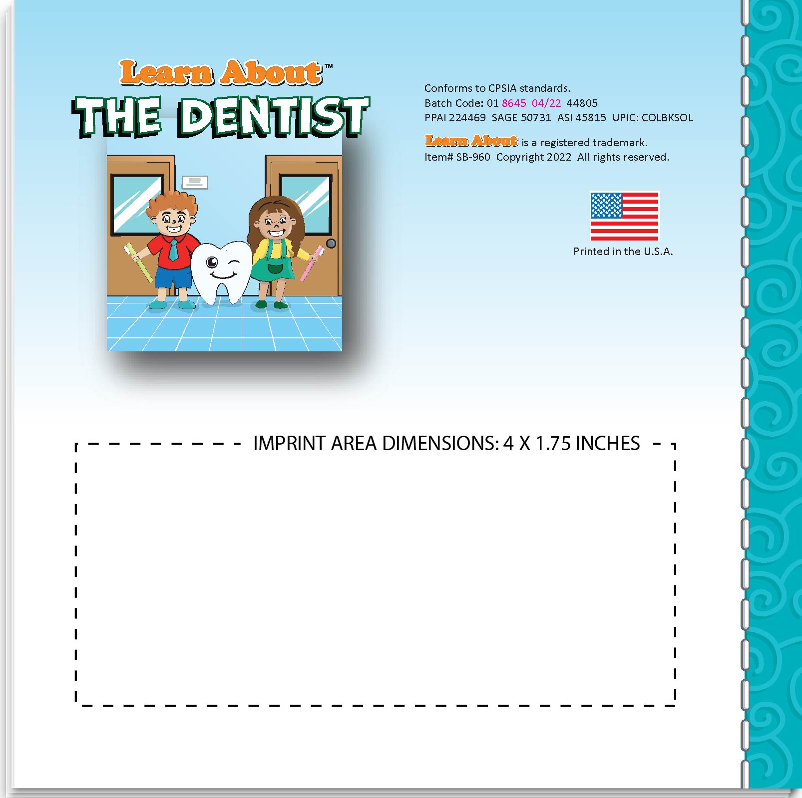 Learn About The Dentist Storybook 4