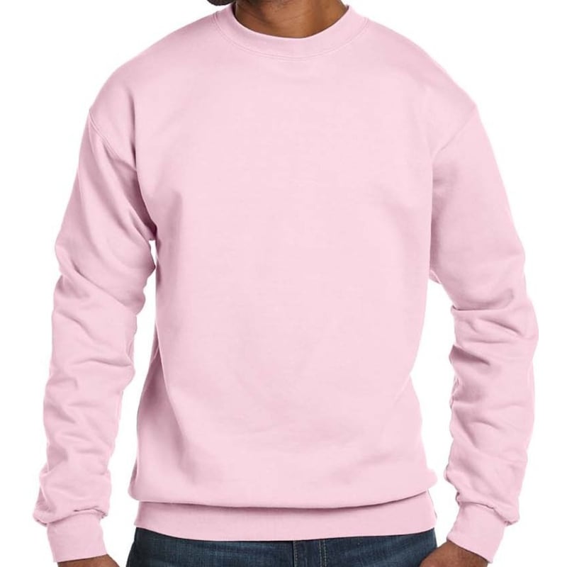 Hanes 7.8 Oz. ComfortBlend® EcoSmart® 50/50 Fleece Crew, custom hoodie or sweatshirt with logo imprint 13