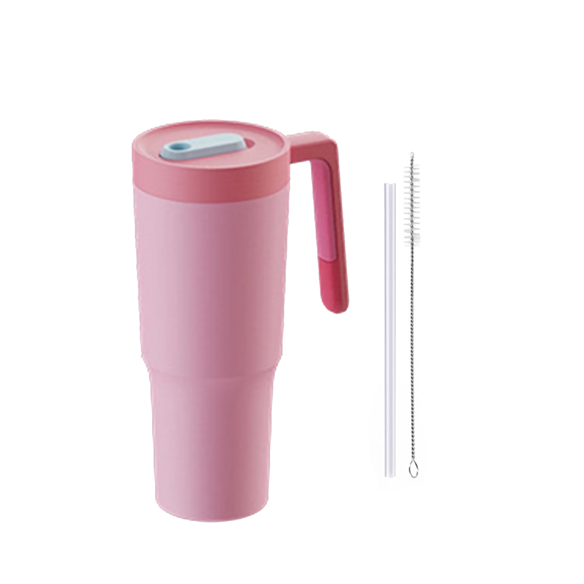 New 40oz Straw Cup with Handle 10