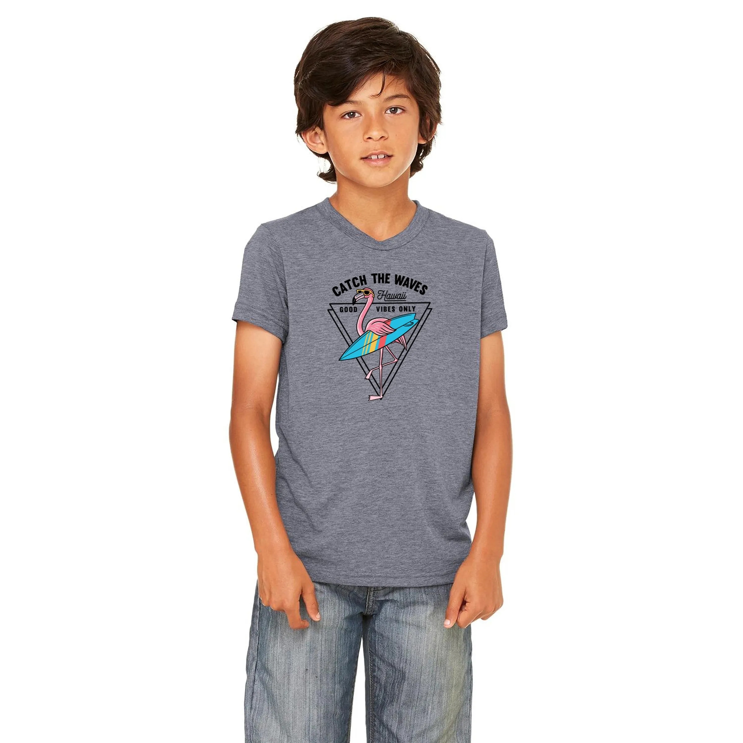 Bella + Canvas Youth Jersey Short-Sleeve T-Shirt 24