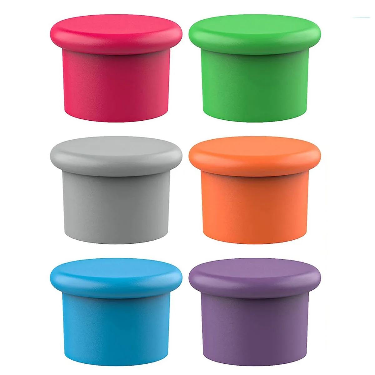 Reusable Silicone Wine Bottle Cover Beer Cap Stopper 5