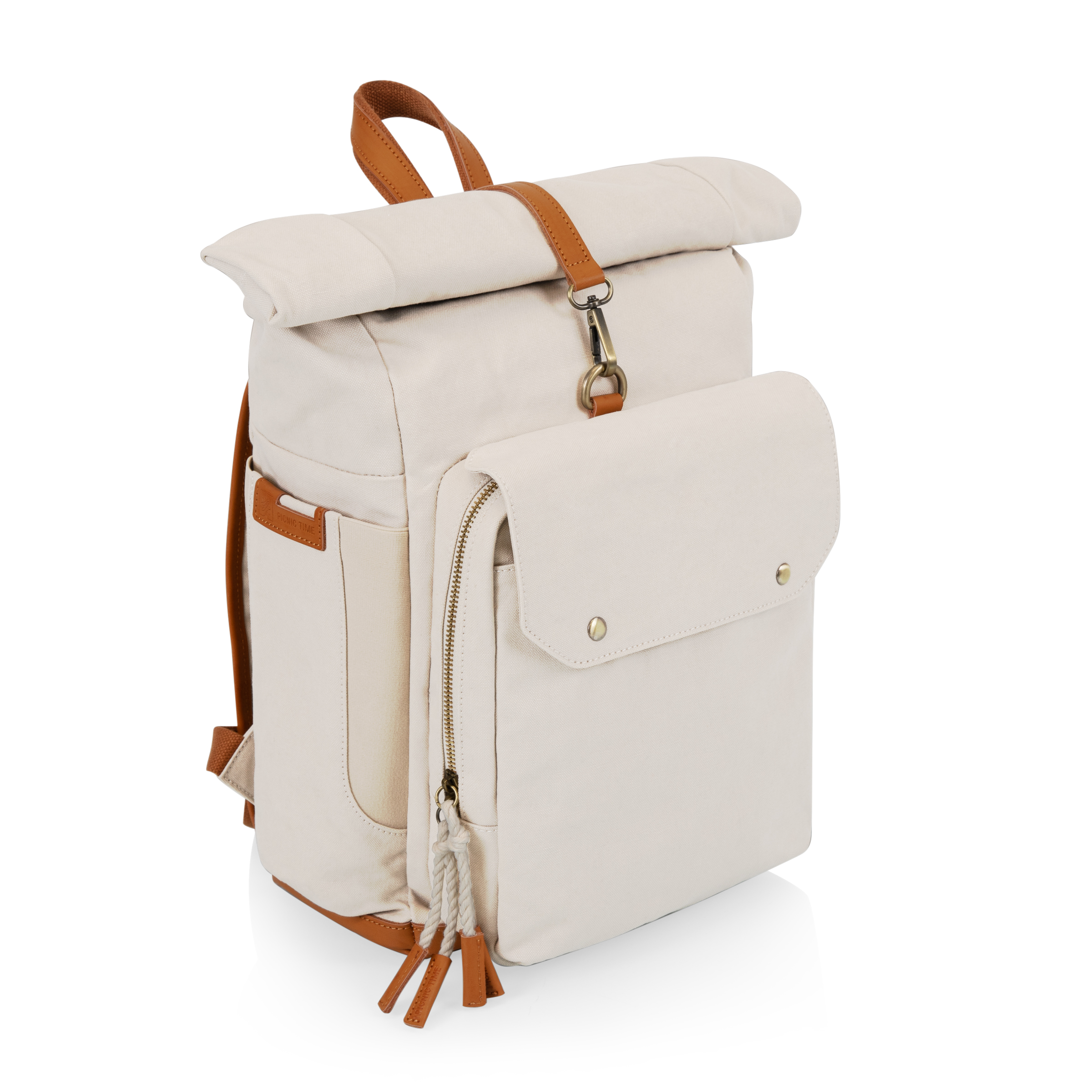 Carmel Roll Top Picnic Backpack Cooler 8