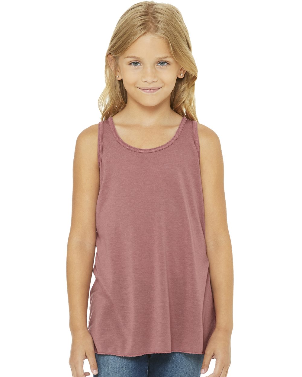 Youth Flowy Racerback Tank - 8800Y 19