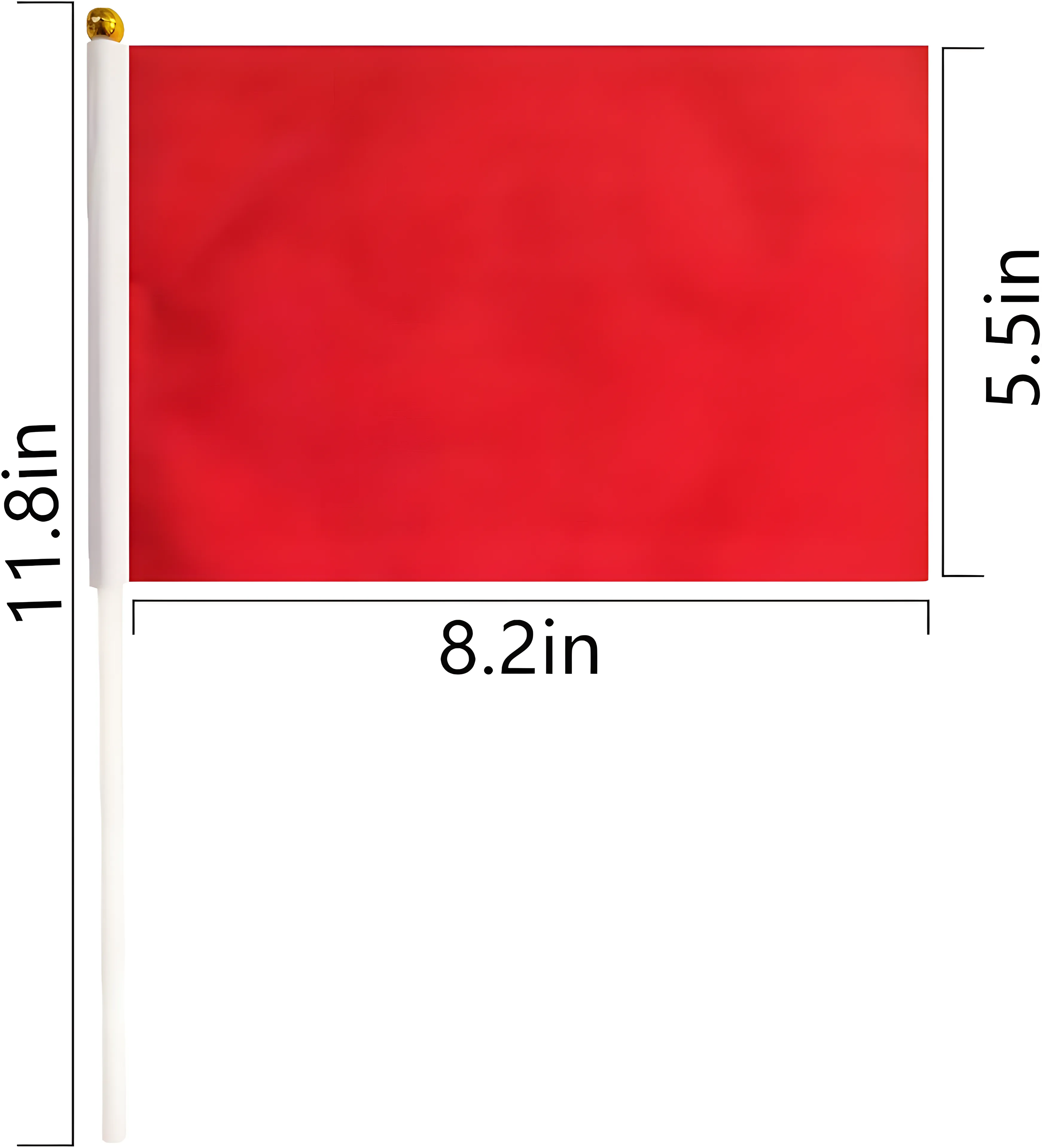 Custom Handheld Flag-Full Color 3