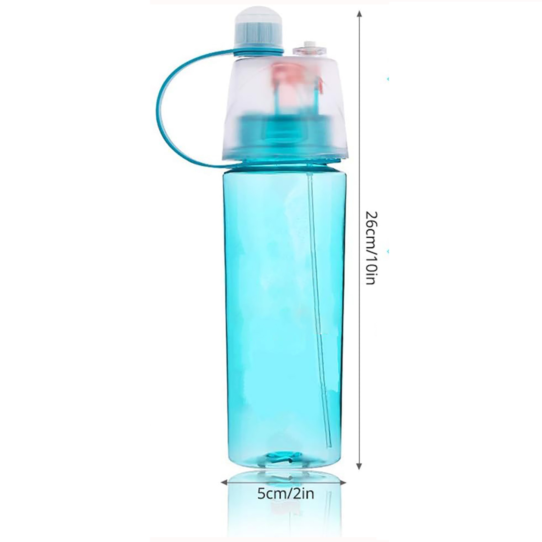 Spray Water Bottle for Drinking Sports 5