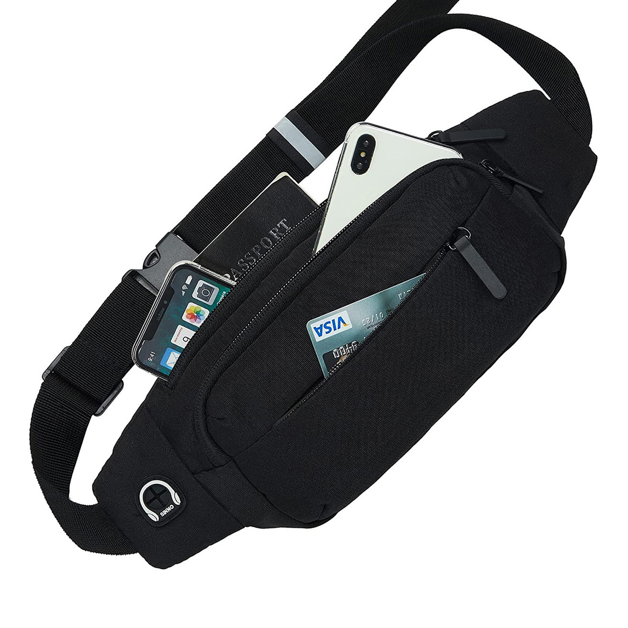 Outdoors Sport Fishing Belt Bag 4