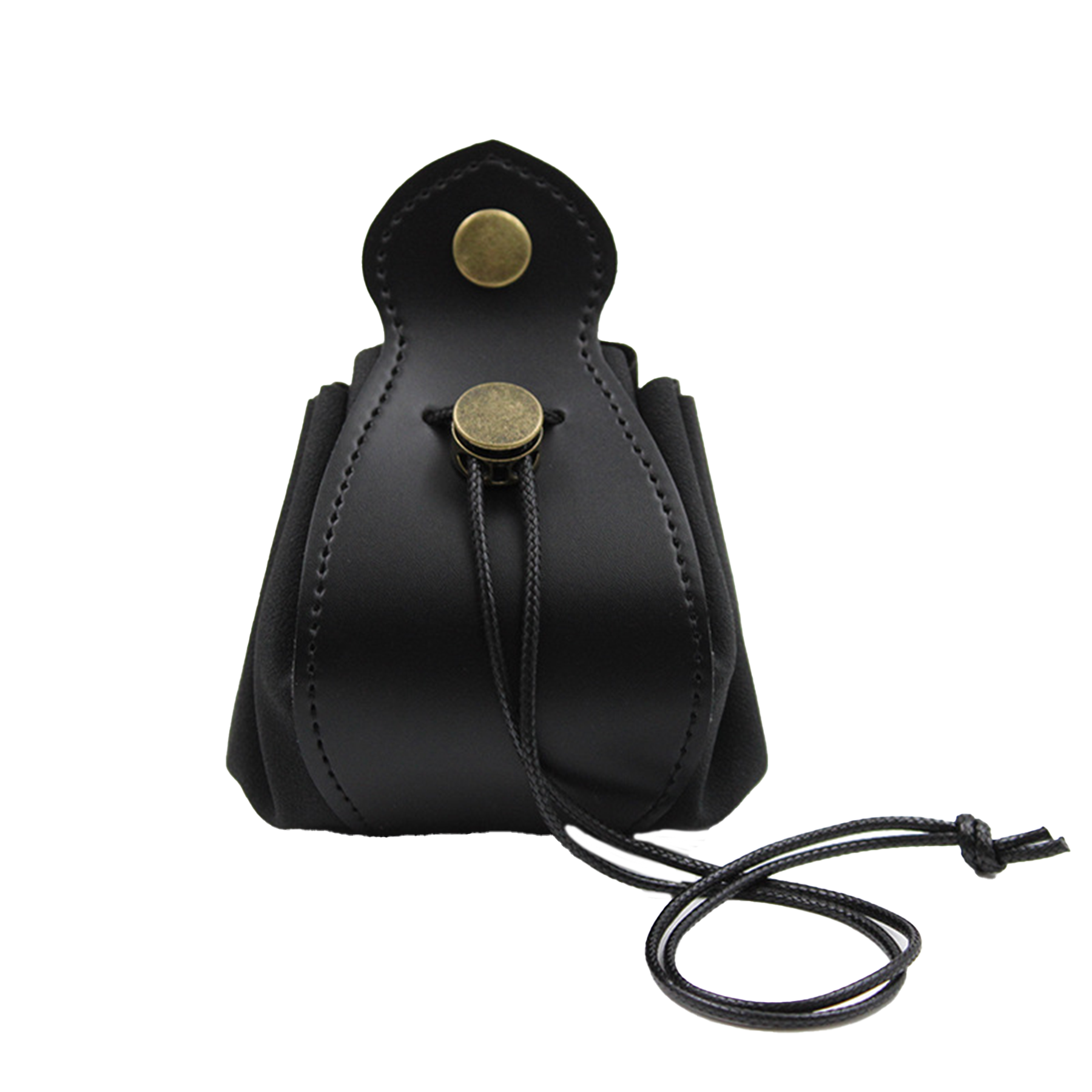 Drawstring Leather Bag 6