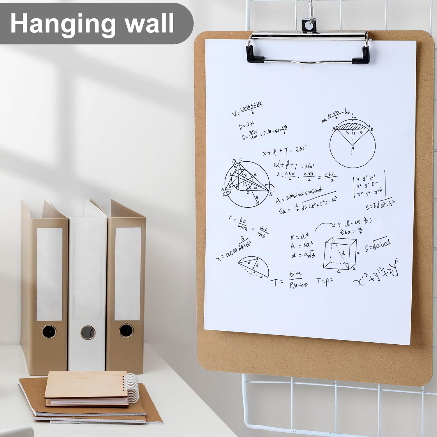 A4 Wooden Office Folder Board 5