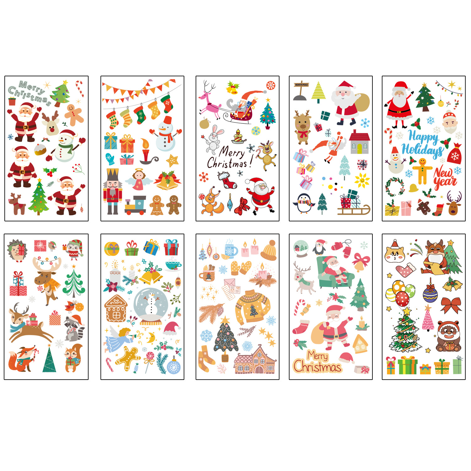 Christmas Tattoo Stickers 5