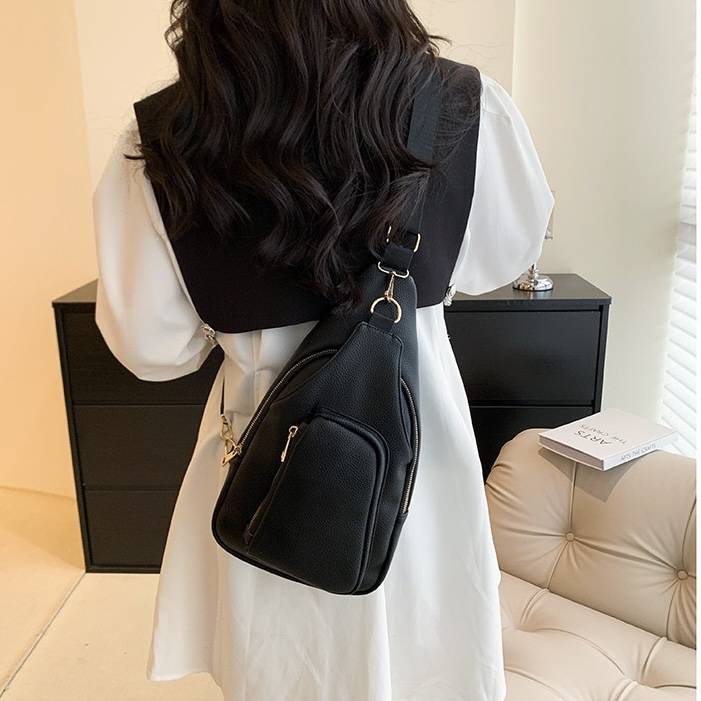 PU Leather Women's Fashionable Crossbody Bag 7