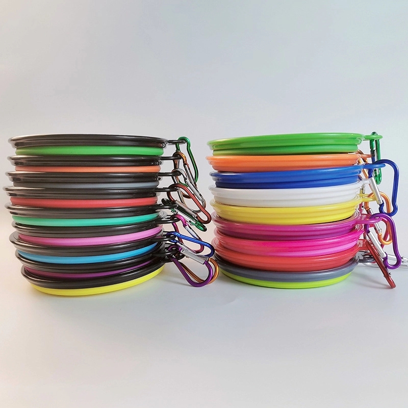 Pet Collapsible Feeding Bowls with Carabiner 3