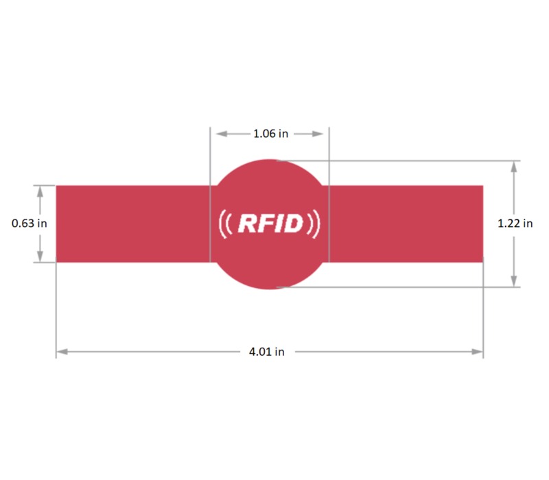 Digital Business Smart NFC Silicone Wristband - Style 2 6