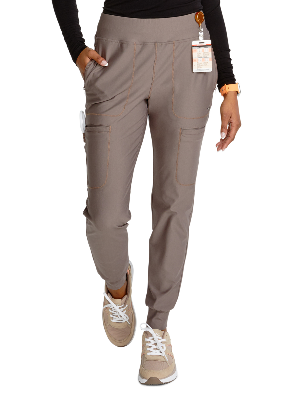 Cherokee - Form - Women's 6-Pocket Tapered Leg Drawstring Pant 17