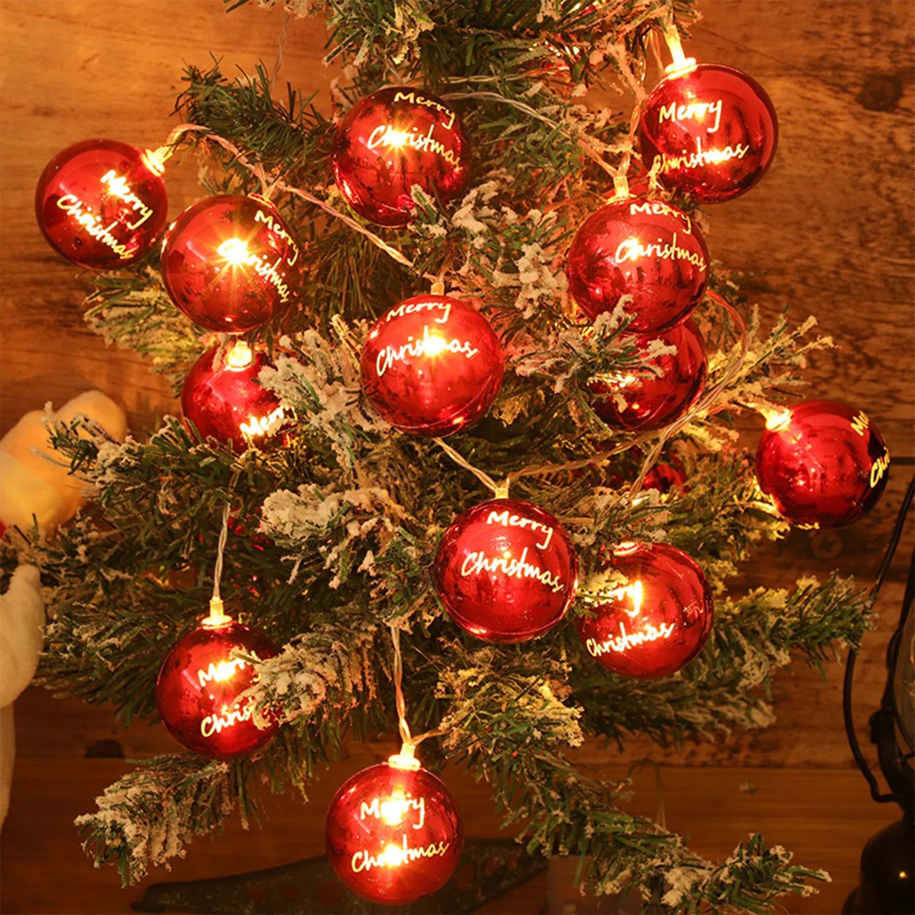 Christmas Ball Ornaments With Led Lights 6