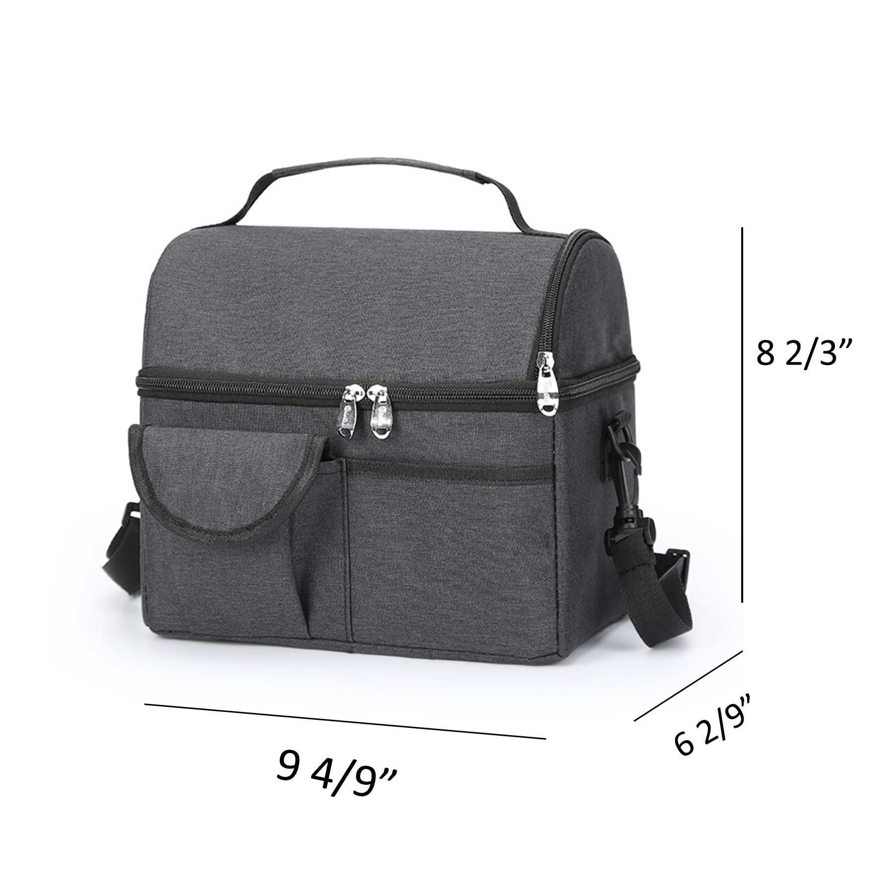 Dual Compartment Lunch Bag 2