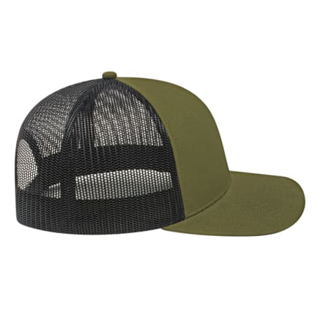 Cap America Poly/Cotton Trucker Mesh Back Cap 241
