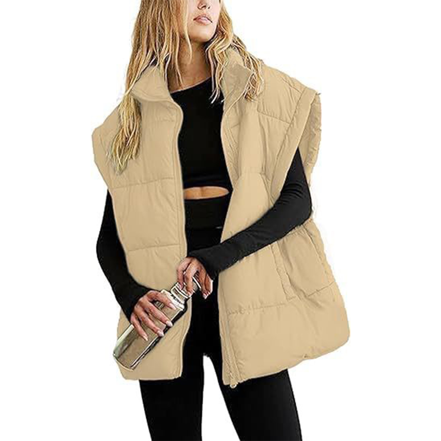 Women Winter Oversized Jackets Coat with Pockets 4