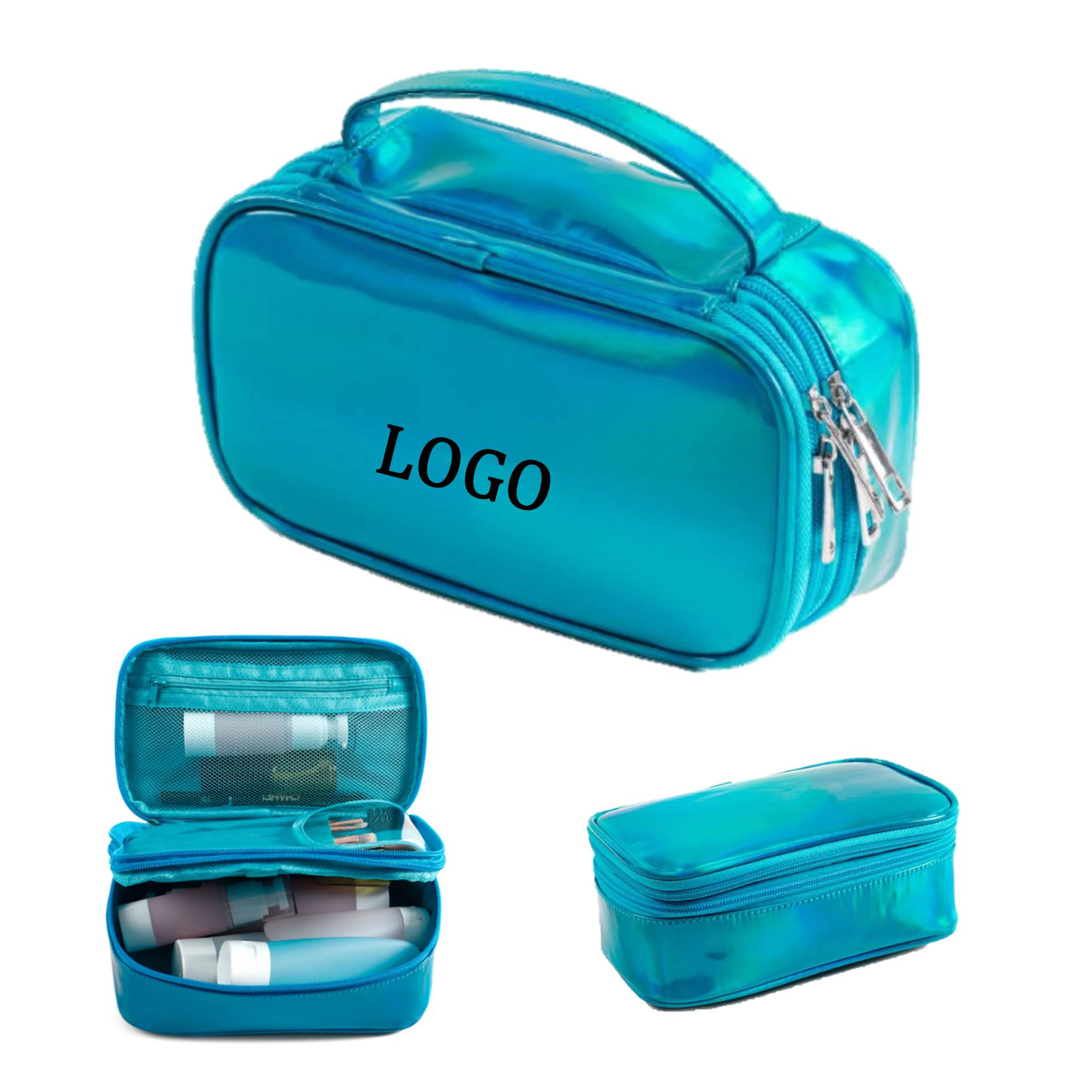 Double Layer Travel Makeup Organizer 2