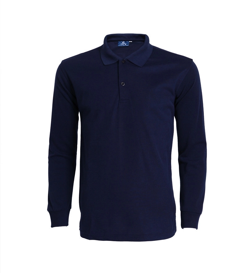 Cotton Long Sleeve Polo 5