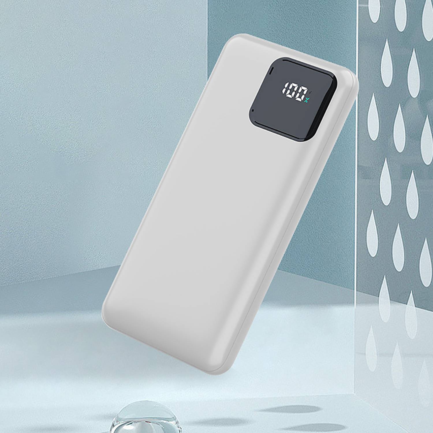 10000mAh fast charging portable power bank w/ LED display 9